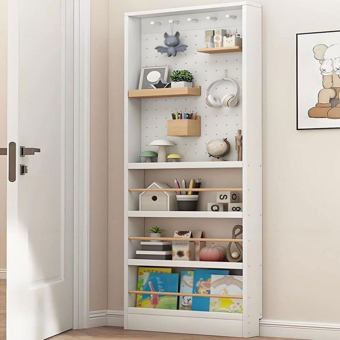Libreria contenitore struttura in metallo stile industriale naturale