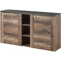 Credenza da soggiorno in MDF nero