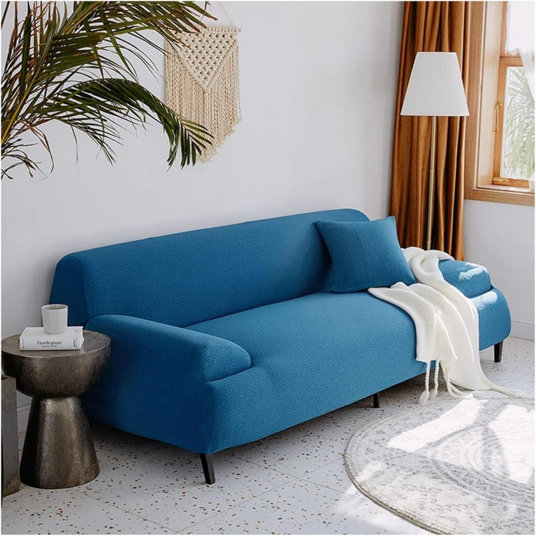 Divano confortevole Copridivano, Copridivani, Fodere divano elasticizzate blu