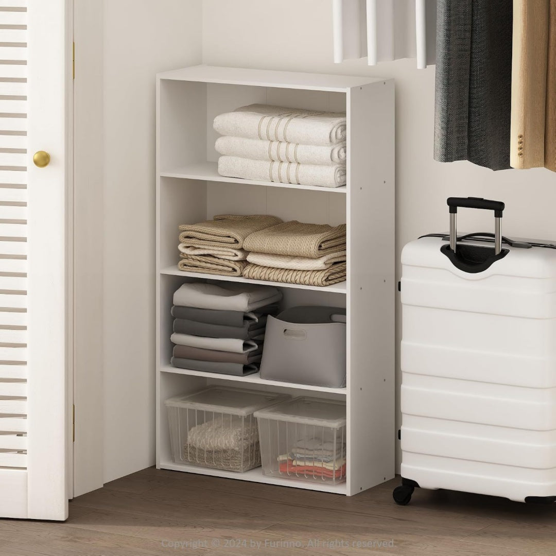 Mobile funzionale Furinno REED Organizer Stoccaggio Armadio, bianco