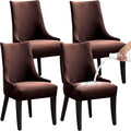 Seduta lounge regolabile rivestimento in tessuto marrone